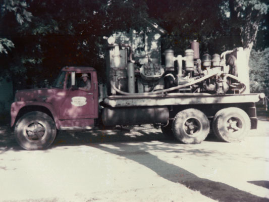 Kouba Well Drilling Truck